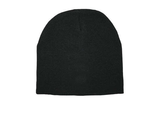 Skull Beanie - black