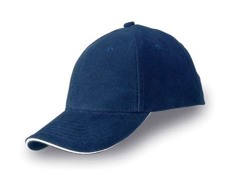 Slazenger 6 Panel Sandwich Cap - navy (Cap-808)