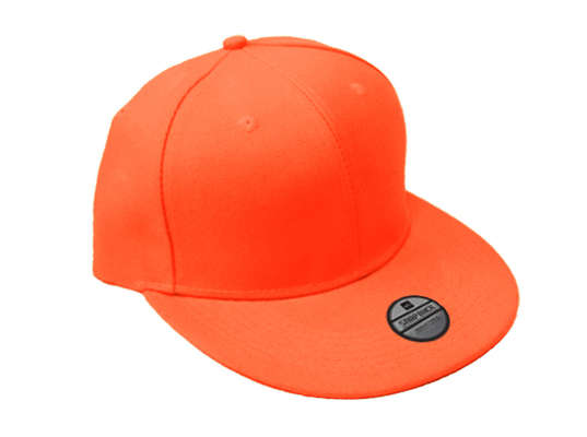 Snap Back Cap - cyber orange
