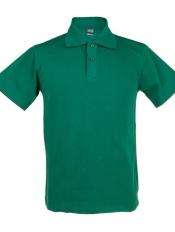 VicBay Unisex Classic Polo - bottle green