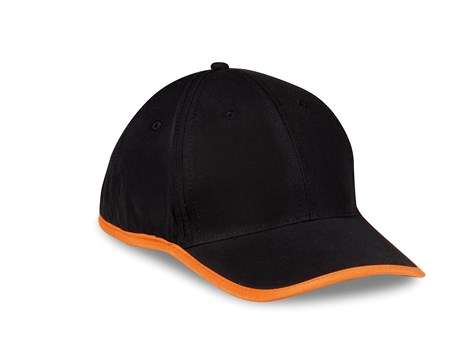 US Basic Soho 6 Panel Cap - orange (CAP-1066)