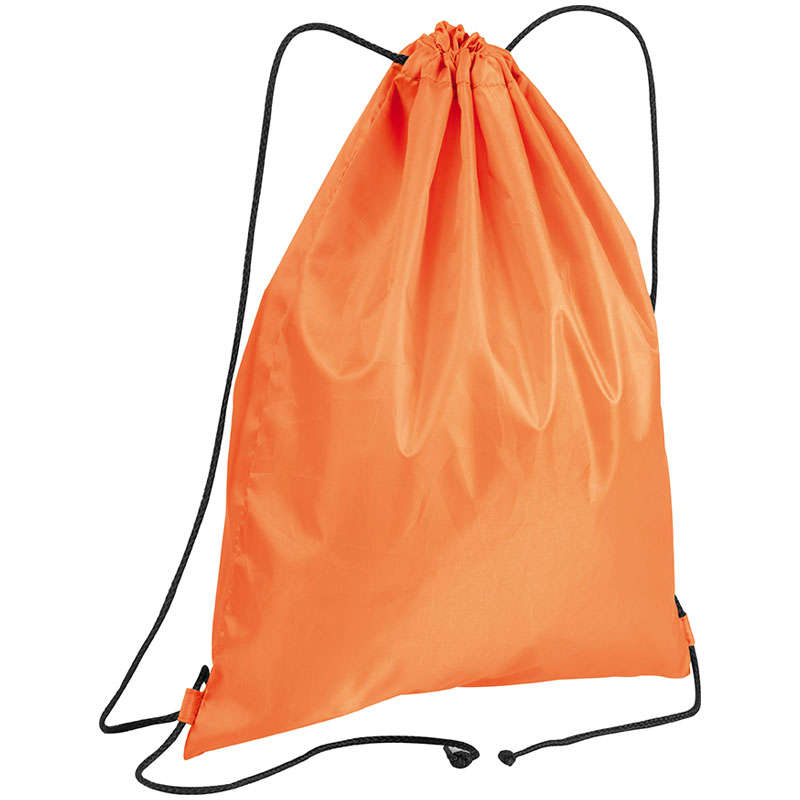 Polyester drawstring bag - orange (68515)