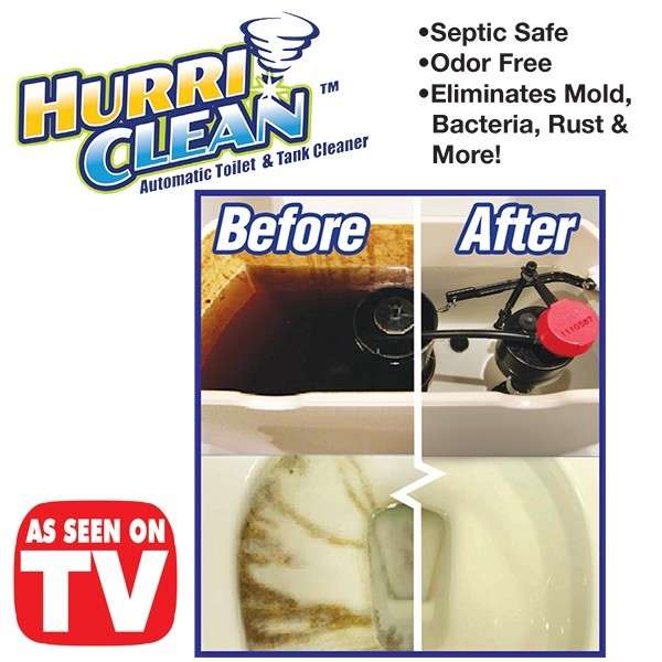 Hurri Clean - Automatic Toilet Cleaner