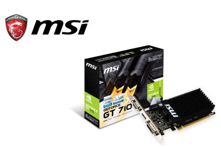 MSI GeForce GT 710 DirectX 12 GT 710 2GD3H LP 2GB