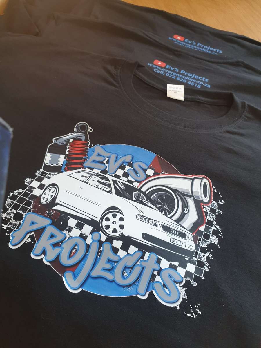 Ev's Projects T-Shirt  Black