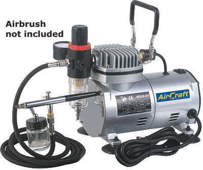 AirCraft AS18 Mini Piston type Airbrush Compressor