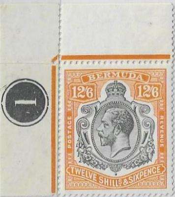 (Item 00225) Bermuda 1924 to 1932 12/6