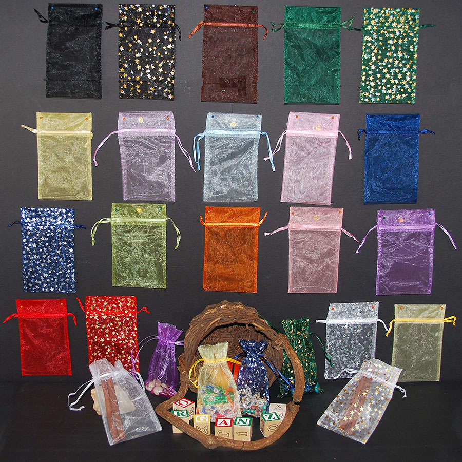 Wedding Pouches Organza Bags 7.5cm x 10cm