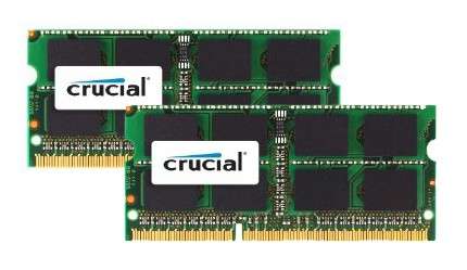 Crucial 16GB Kit (2x 8GB) 1333MHz MAC SO Dimm Memory