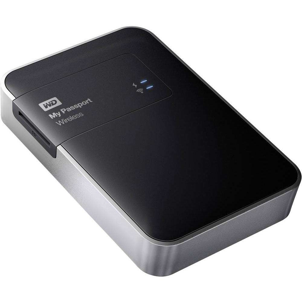 WD - My Passport Wireless 2.5"  1TB Portable Drive - Western Digital