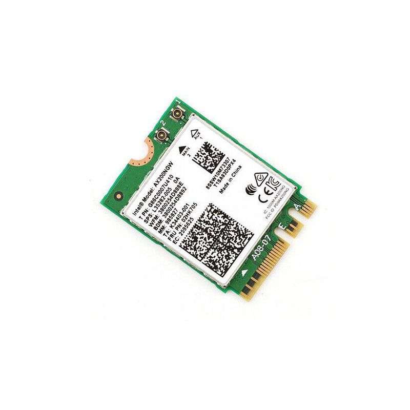 Intel Wifi 6 AX200 Wireless Network Card 802.11ax 2.4Gbps 2.4/5Ghz 160Mhz Bluetooth 5.0 80+80mhz