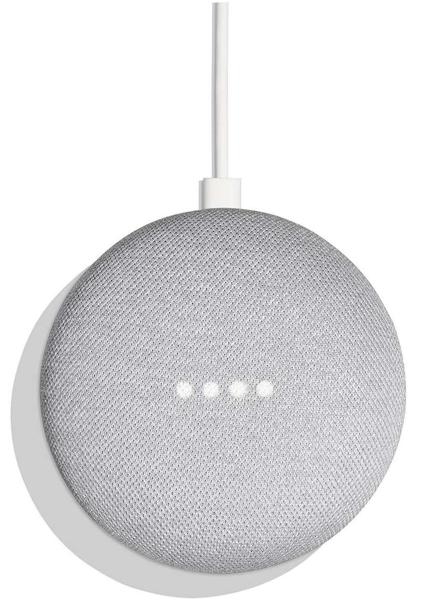 Google Home Mini Smart Speaker - Chalk - Refurbished (bulk packaging)