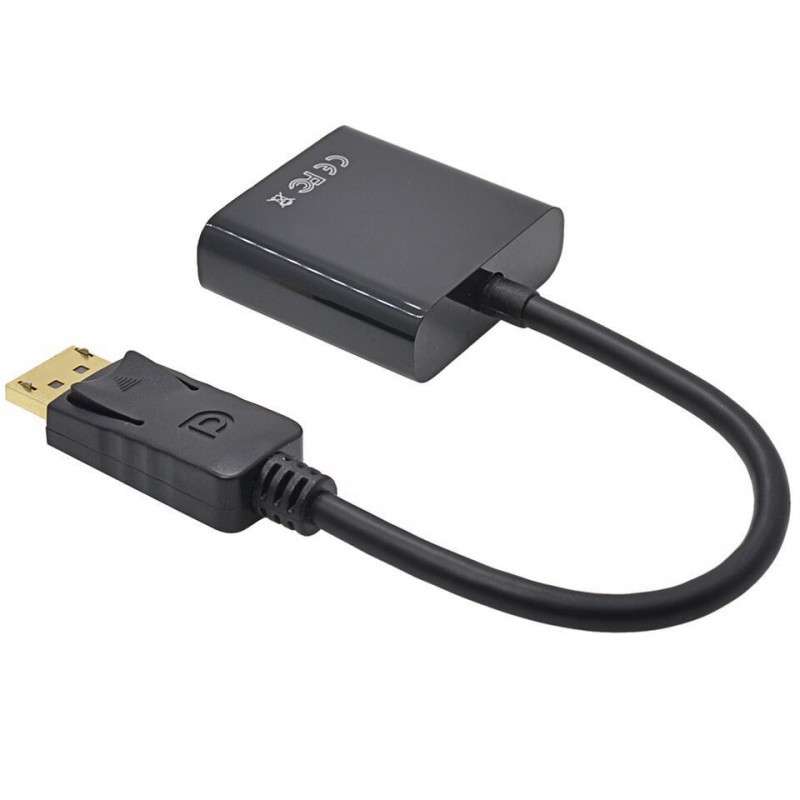 Display Port to VGA Adapter - Black