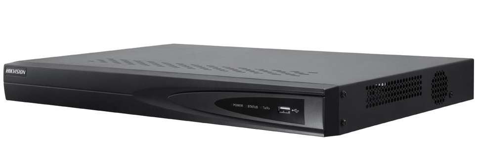 Hikvision 16-Channel Embedded NVR. Incoming bandwidth: 100Mbps, Outgoing bandwidth: 80Mbps, Two-way