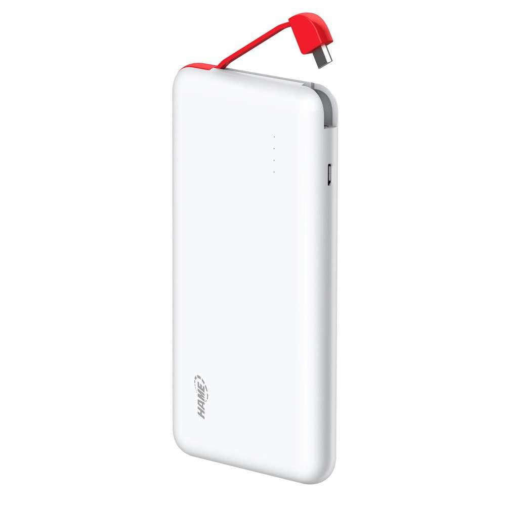 Hame 10000mAh Portable USB Charger Power Bank (Thin, Polymer Battery) - Hame