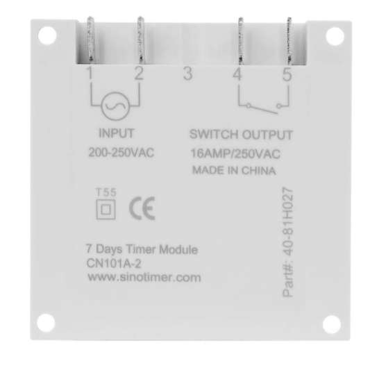 CN101A Digital Microcomputer 7 day Weekly Programmer Electronic Timer Switch 220V
