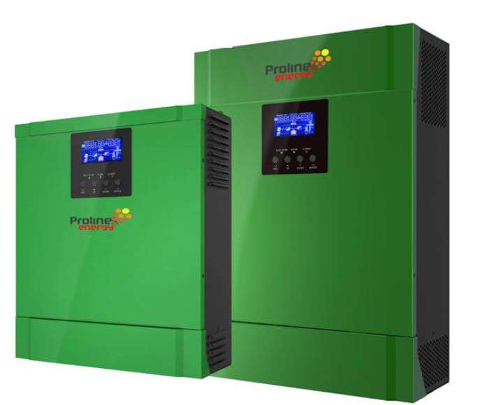 Proline Energy 3000VA/2400W Pure Sine Wave Inverter with 50A PWM Solar Controller - Proline