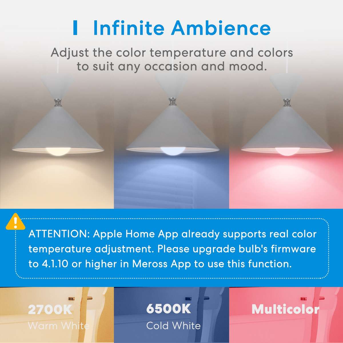 Meross Smart Wi-Fi LED 9W Bulb B22 (Bayonet) - Alexa/Google/Homekit Compatible