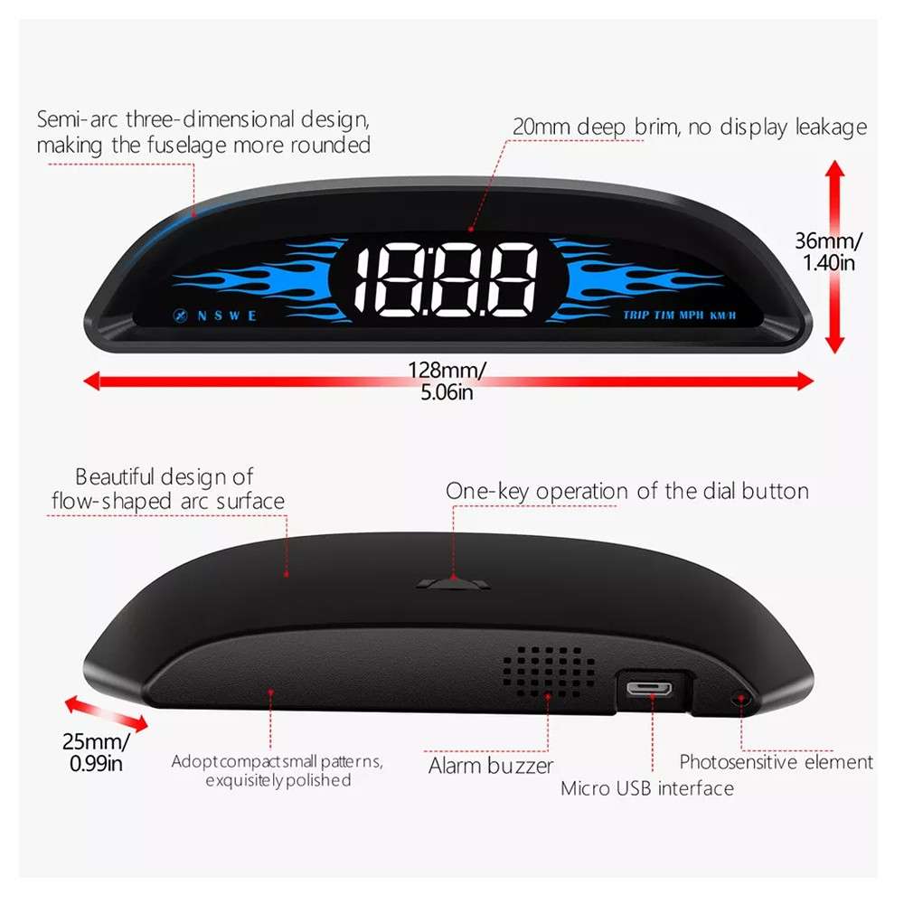 GPS Speedometer - Speed / Clock / Travel Time / Travel Distance