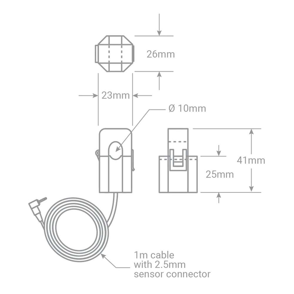 Emporia Vue Gen 2 Energy Monitor - 200A 3-PHASE Sensors and 8x 50A Sensors