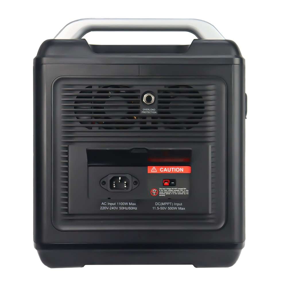 Geewiz 2200W Portable UPS Power Station Kit - 2000Wh LIFEPO4 / Pure Sine Wave / 2HR Quick Charge ...
