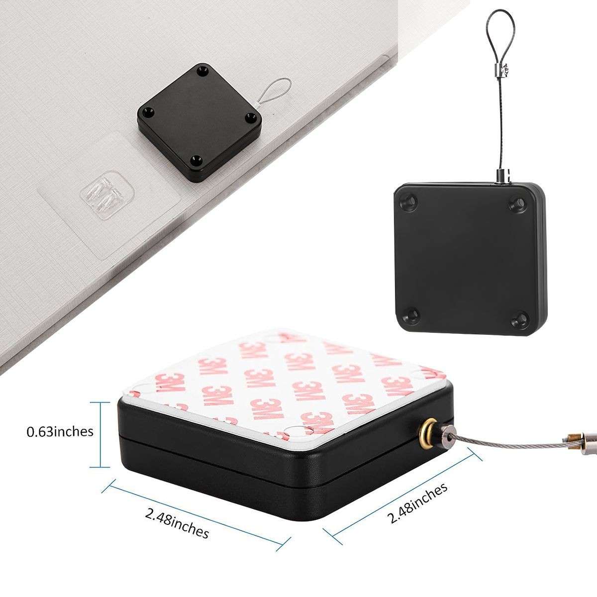 Automatic Door Closer - This automatic closer installs easily and keeps doors shut securely (Mult...