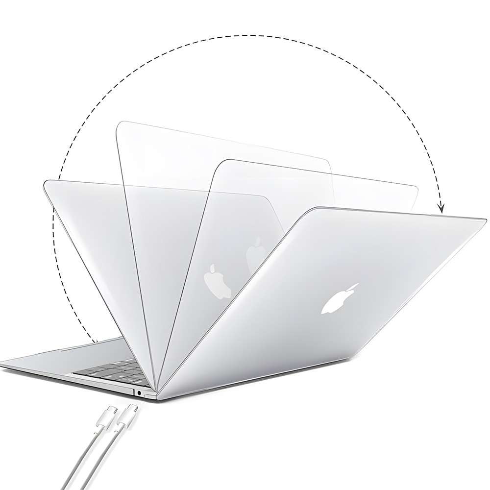 Macbook Pro & Air Hardshell Covers - Crystal Clear MacBook Pro 13.3 - A2338