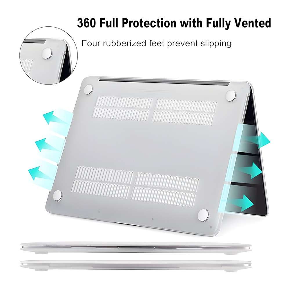 Macbook Pro & Air Hardshell Covers - Crystal Clear MacBook Pro 13.3 - A2338