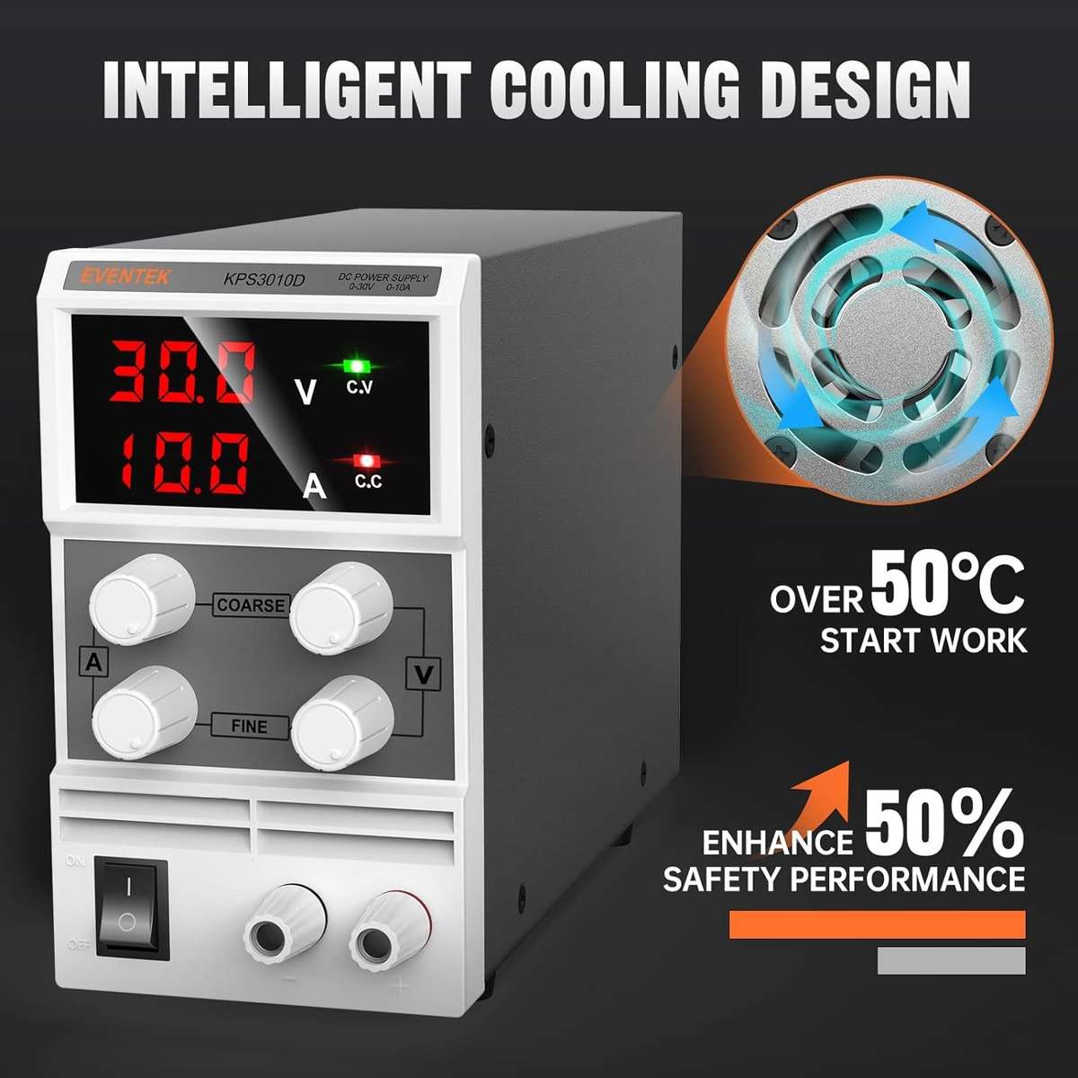 30V / 10A Adjustable Switching Power Supply PSU