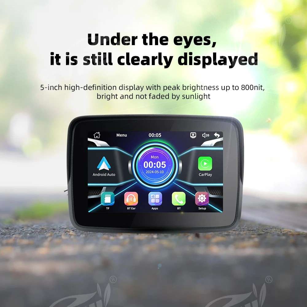 Motorbike Apple Carplay / Android Auto Device