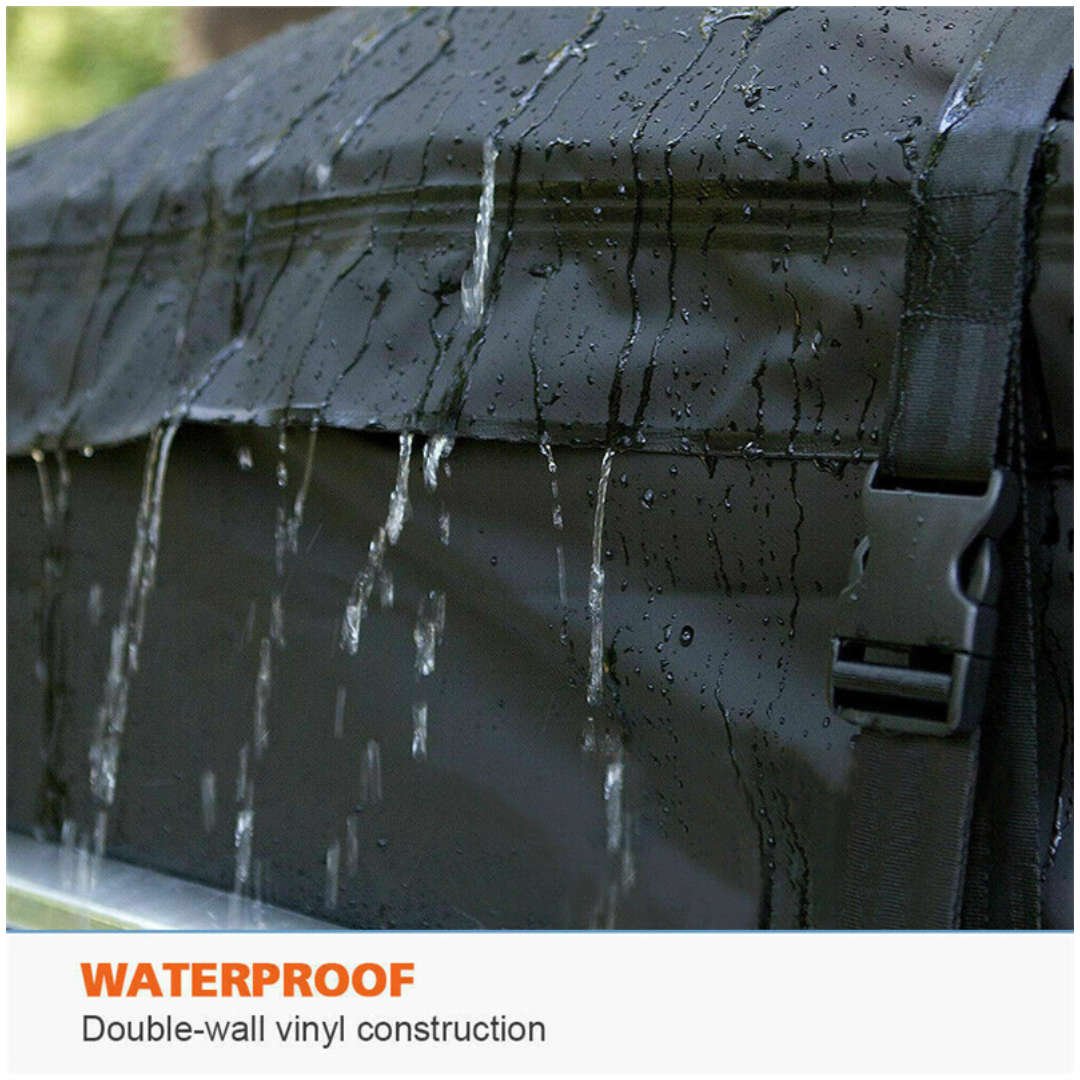 Car Roof Top Carrier Bag - Roof Rack Model (Black)