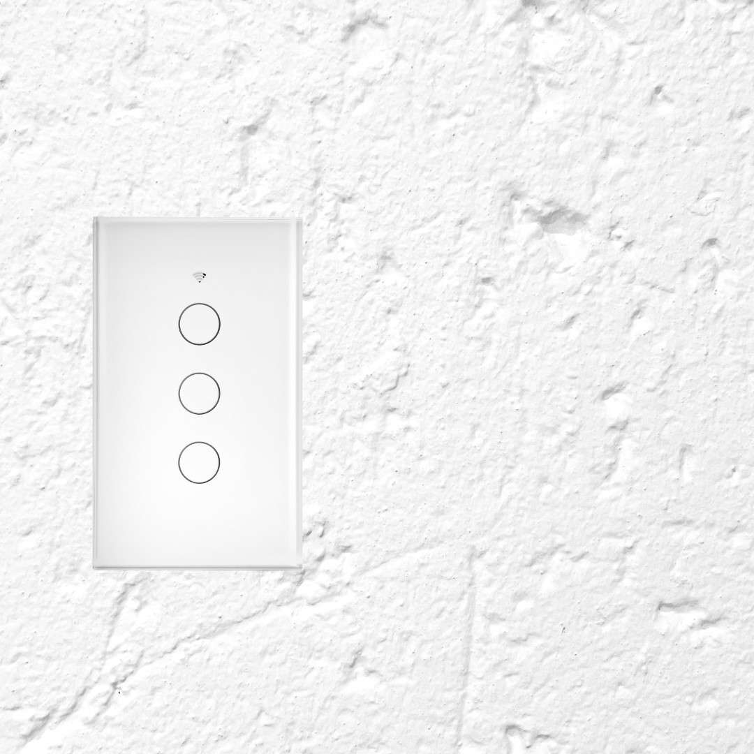 GeeWiz Wifi Smart Light Switch (NO NEUTRAL REQUIRED) - TUYA + Capacitor 1 Gang