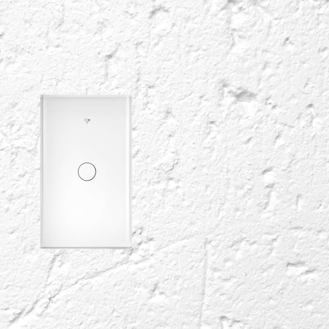 GeeWiz Wifi Smart Light Switch (NO NEUTRAL REQUIRED) - TUYA + Capacitor 1 Gang