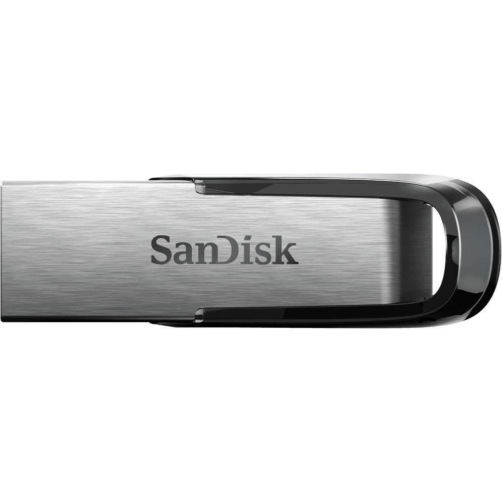 SanDisk 32GB Ultra Flair USB 3.0 Flash Drive Black/Silver (SDCZ73-032G-G46) - SanDisk