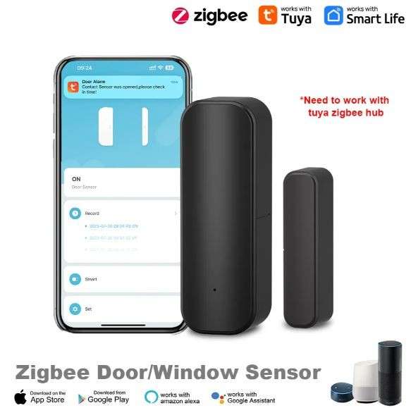 Tuya Zigbee Door Window Magnetic Sensor