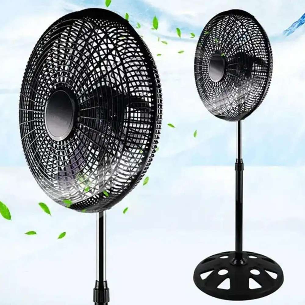 Condere 16-Inch Pedestal Standing Fan  Powerful Airflow- Quiet Motor- Adjustable Cooling