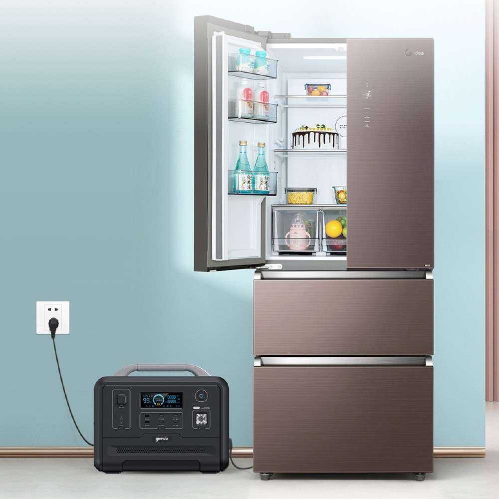 Geewiz 1200W Portable UPS Power Station Kit - 960Wh LIFEPO4 / Pure Sine Wave / 2HR Quick Charge -...