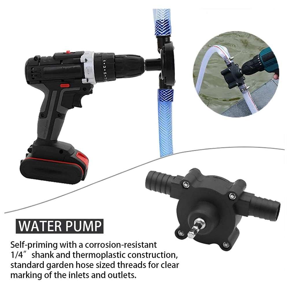 Electric Drill Pump / Portable Household Water Pump