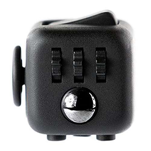 Fidget Cube Anti-Stress and Anxiety Toy-Black (Generic)
