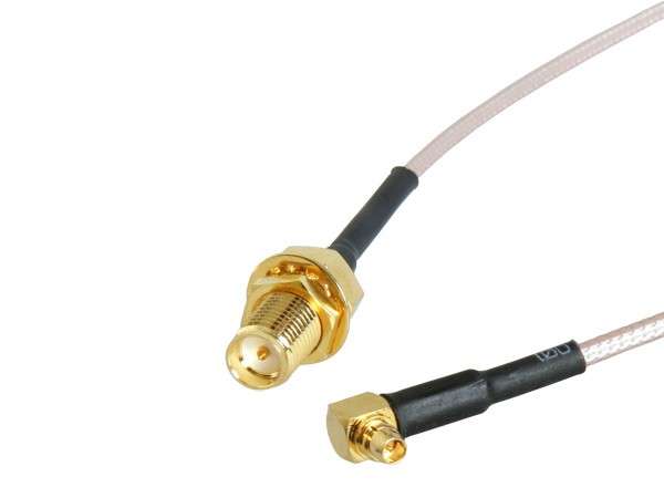 MMCX to SMA Female Reverse Polarity