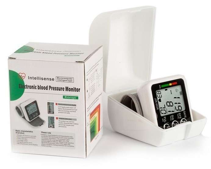 Automatic Wrist Cuff Monitor - Easy Blood Pressure Monitoring