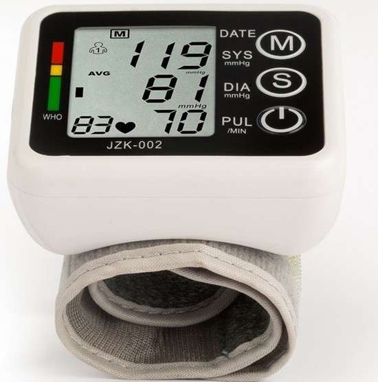 Automatic Wrist Cuff Monitor - Easy Blood Pressure Monitoring