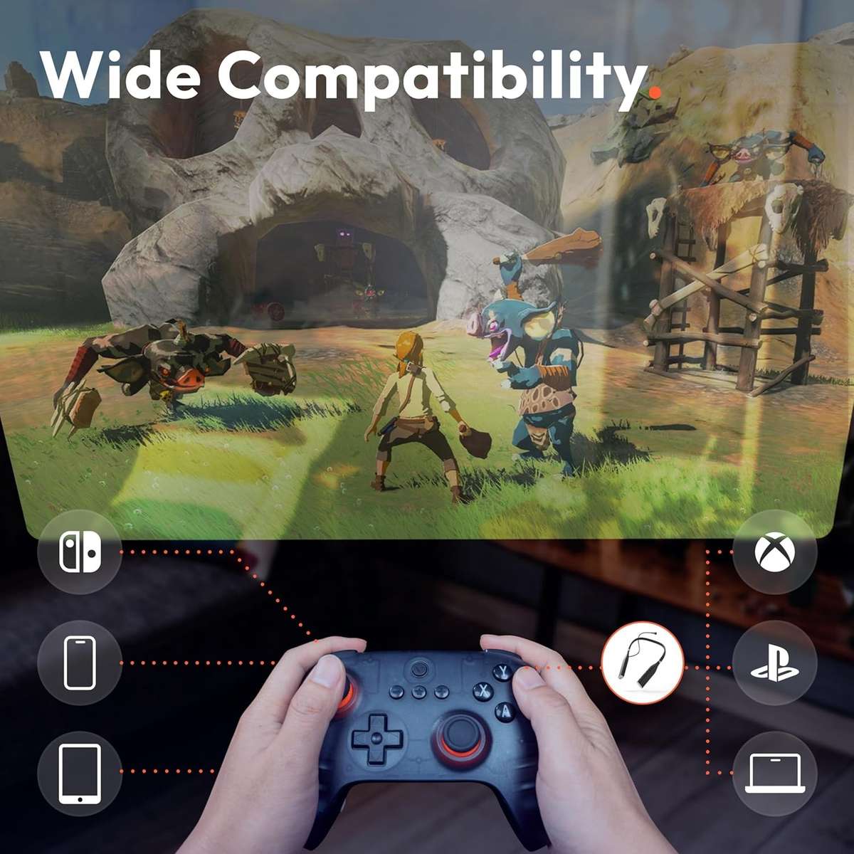 VITURE x 8BitDo Ultimate C Bluetooth Controller for Switch- Switch 2