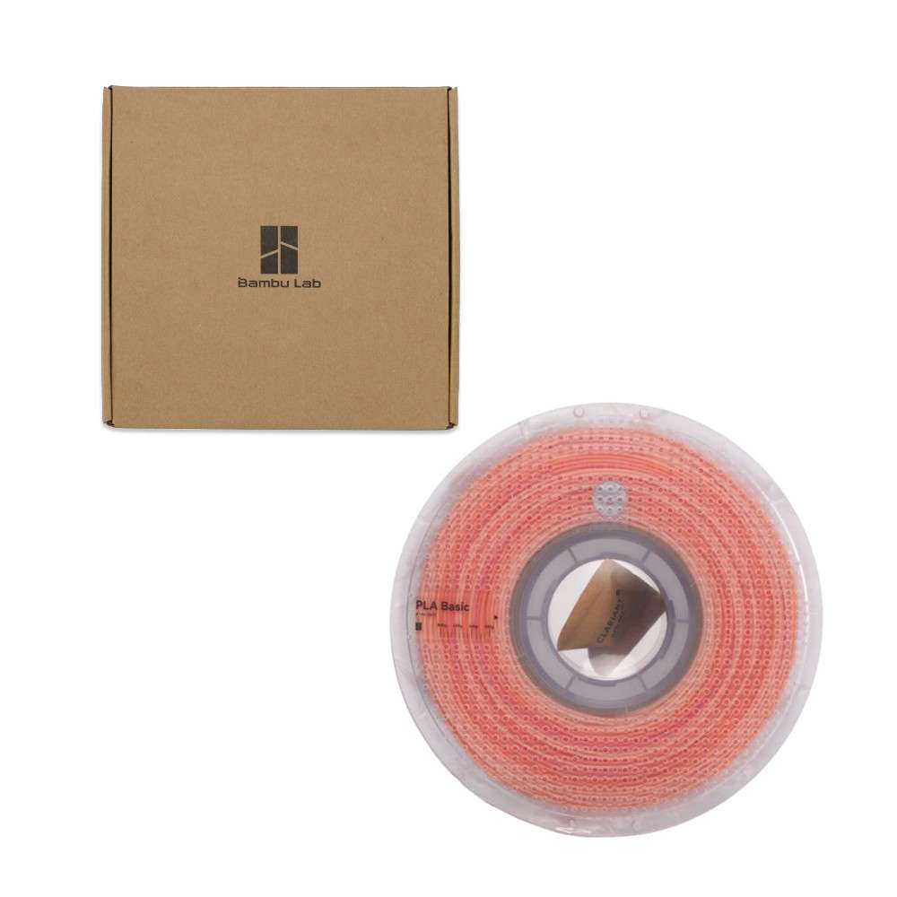 Bambu Lab PLA Basic Gradient Filament - 1.75mm - 1kg - Includes Reusable Spool Mint Lime