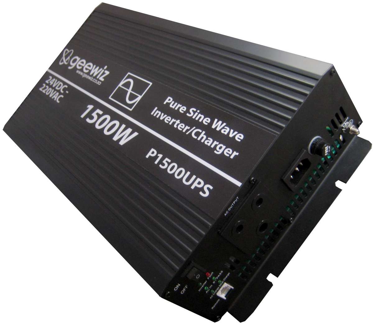 1500W PURE Sine Wave Inverter + Battery Charger + ATS (UPS) - REFURBISHED