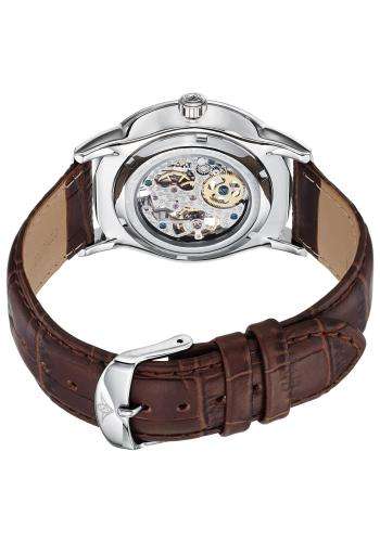 STUHRLING ORIGINAL Men's Automatiic SLIM SKELETON Delphi 924 Watch BRAND NEW