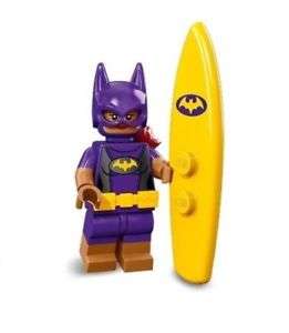 Batman Girl with Surfboard - Lime green | Turquoise | Purple | Red