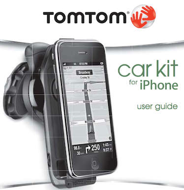 Tom tom Hands free car kit for Iphone Iphone 4 4S 3GS 3G with Bluetooth