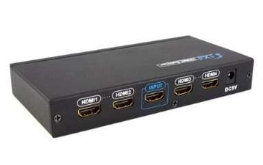 Brand New # HDMI 1 to 4 Splitter # 1 x 4 # Full HD 1080p # InStock # Lowest Price #