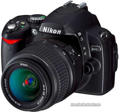 R1 Auction ** Nikon D40 ** Professional SLR Camera ** Nikkor Lens ** 18-55mm **